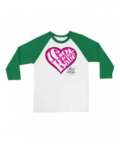 Sonny & Cher 3/4 Sleeve Baseball Tee | I Got You Babe Heart And Logo Shirt $8.90 Shirts