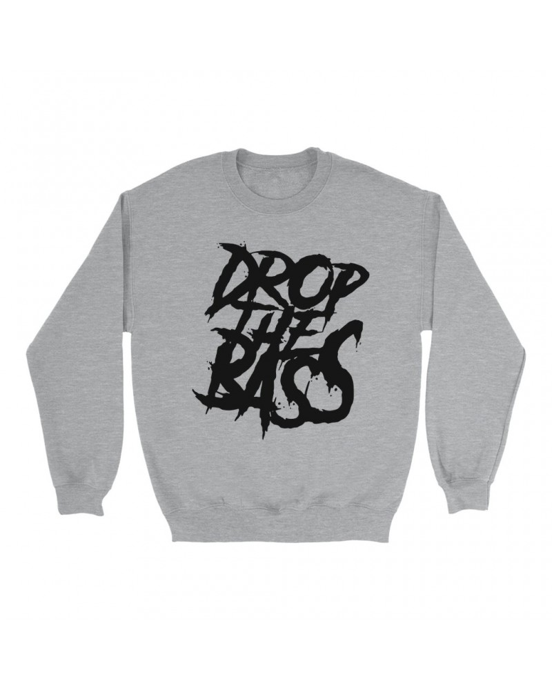 Music Life Sweatshirt | Drop The Bass Sweatshirt $9.44 Sweatshirts