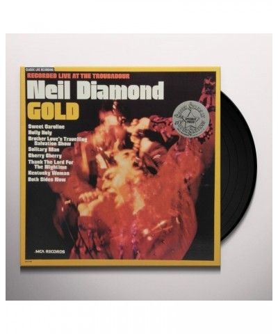 Neil Diamond GOLD (LIVE AT THE TROUBADOR) Vinyl Record $11.69 Vinyl