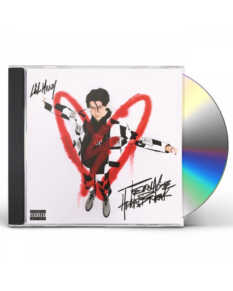 Lilhuddy TEENAGE HEARTBREAK (X) CD $19.55 CD