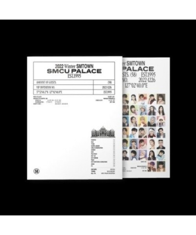 SMTOWN 2022 WINTER SMTOWN: SMCU PALACE (PORTRAIT BOOK) CD $13.27 CD