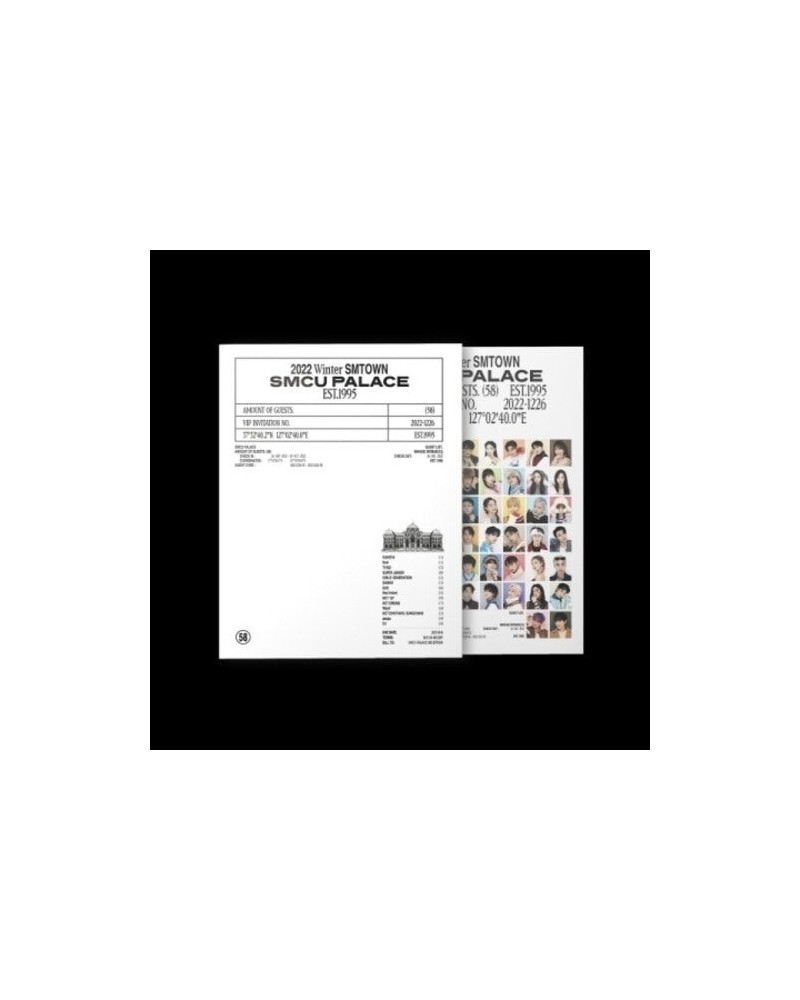 SMTOWN 2022 WINTER SMTOWN: SMCU PALACE (PORTRAIT BOOK) CD $13.27 CD