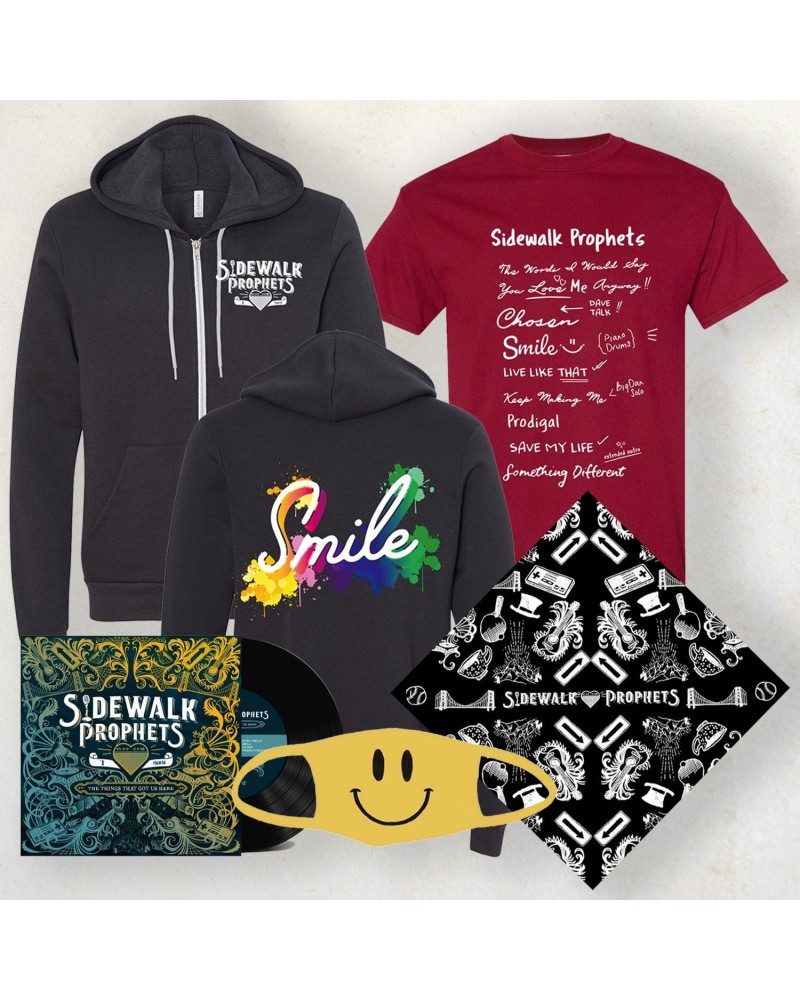 Sidewalk Prophets Smile Deluxe Bundle w/ Vinyl $7.40 Vinyl