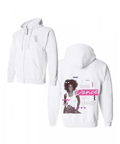 Whitney Houston I Wanna Dance With Somebody Pop Zip Hoodie $3.87 Sweatshirts