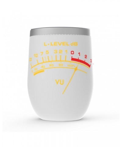 Music Life Wine Tumbler | VU Audio Meter Stemless Wine Tumbler $9.79 Drinkware