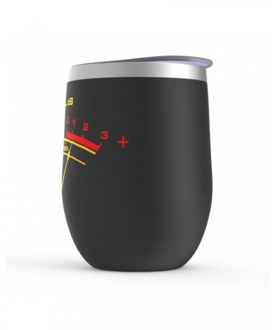 Music Life Wine Tumbler | VU Audio Meter Stemless Wine Tumbler $9.79 Drinkware