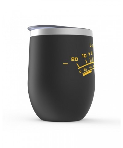 Music Life Wine Tumbler | VU Audio Meter Stemless Wine Tumbler $9.79 Drinkware