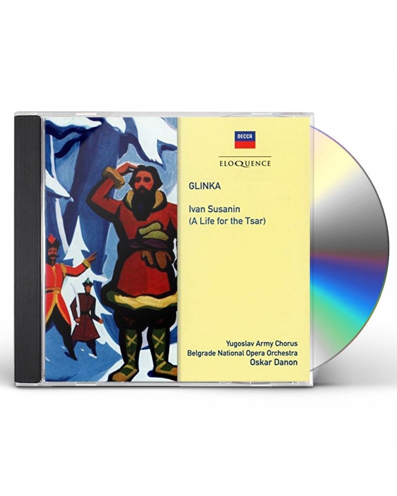 Oskar Danon GLINKA: IVAN SUSANIN (A LIFE FOR THE TSAR) CD $12.00 CD