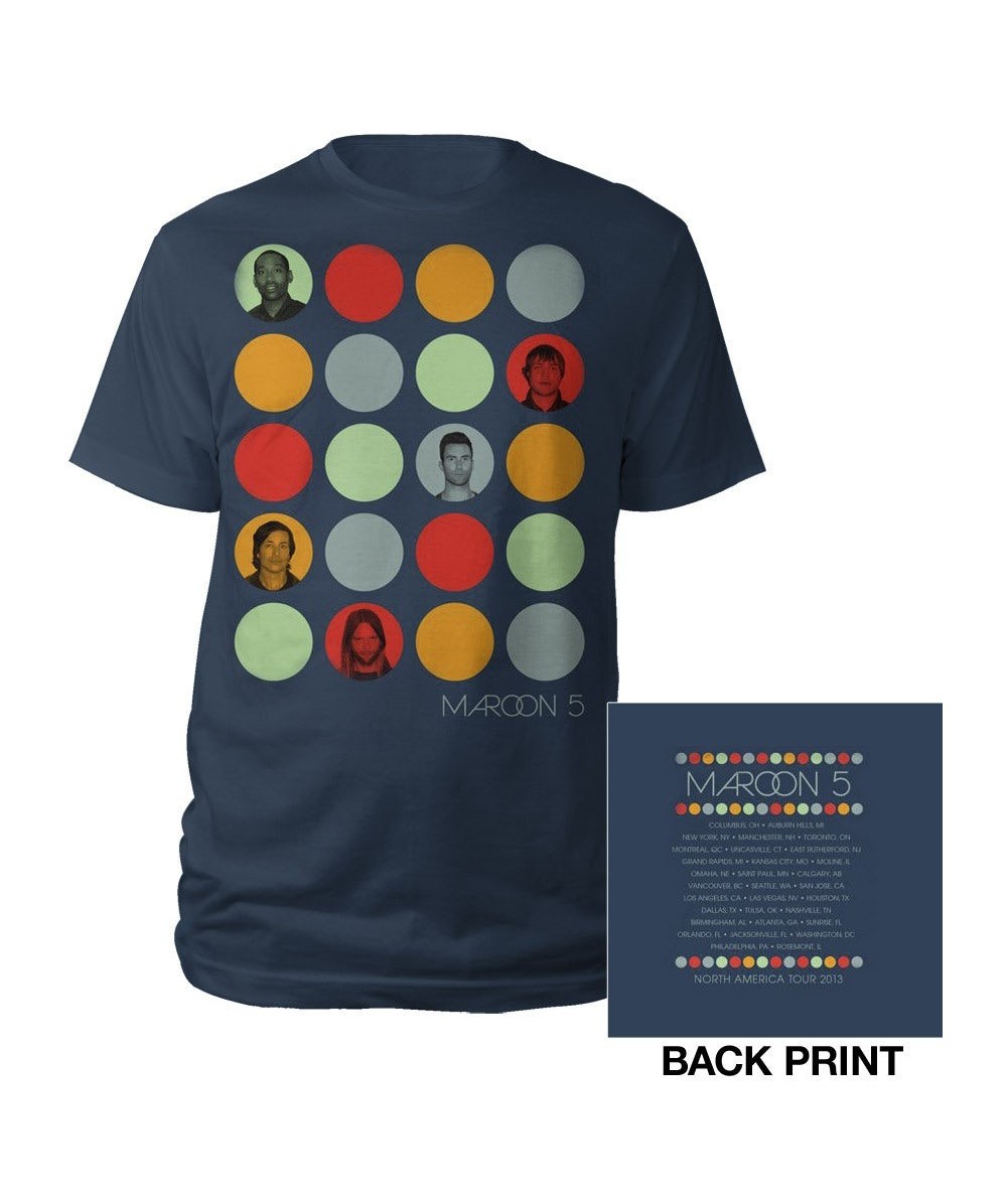 Maroon 5 Photo Circles Summer Tour Tee* $4.48 Shirts