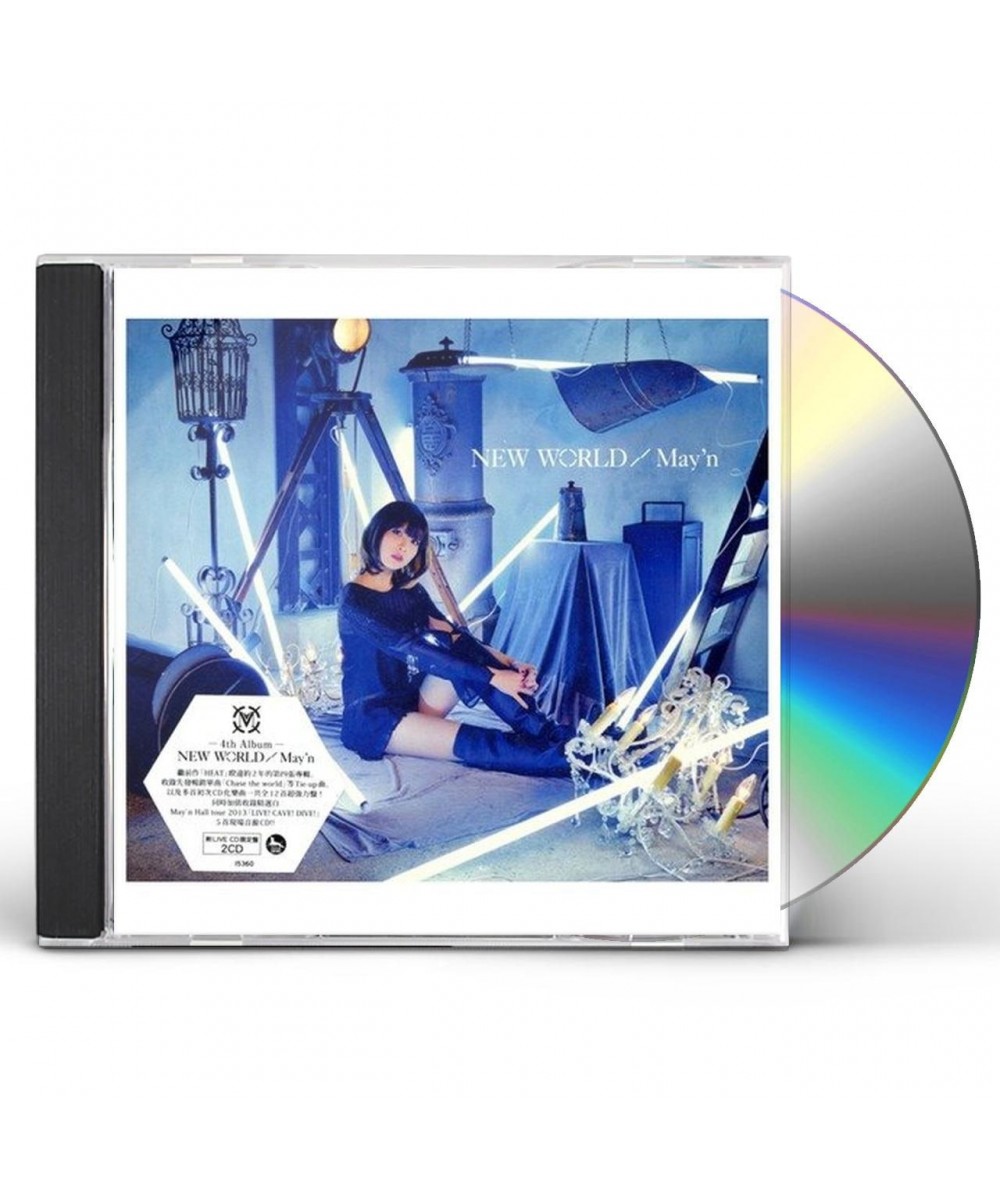 May'n NEW WORLD/HK EXCLUSIVE 2CD EDITION CD $18.00 CD