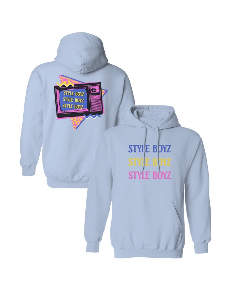 The Lonely Island Style Boyz Hoodie - Blue $9.44 Sweatshirts