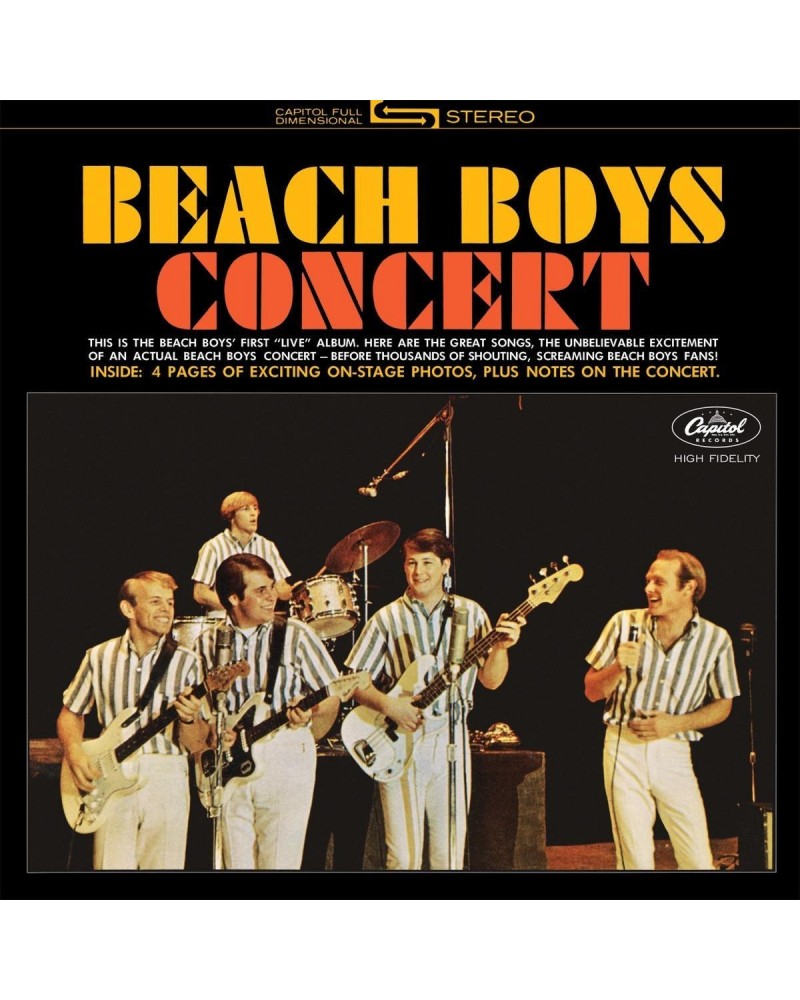 The Beach Boys Concert - Vinyl LP $5.31 Vinyl