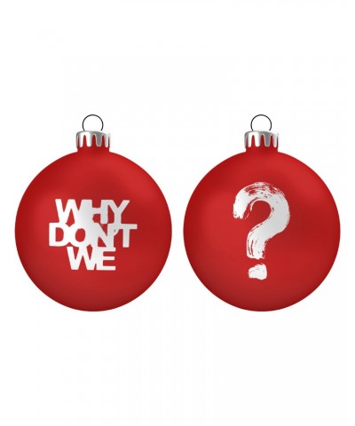 Why Don't We 2020 Red Ornament $5.88 Decor