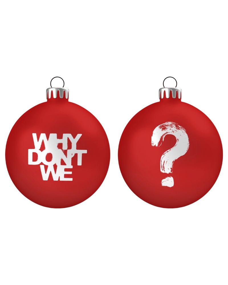 Why Don't We 2020 Red Ornament $5.88 Decor