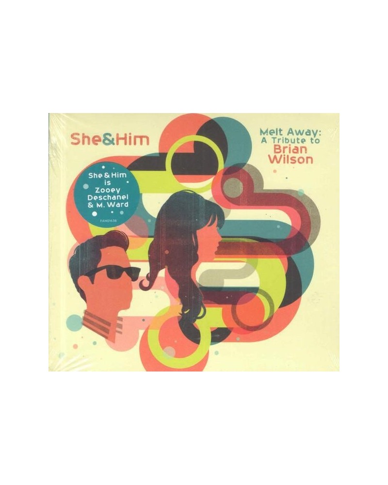 She & Him MELT AWAY: A TRIBUTE TO BRIAN WILSON CD $11.79 CD