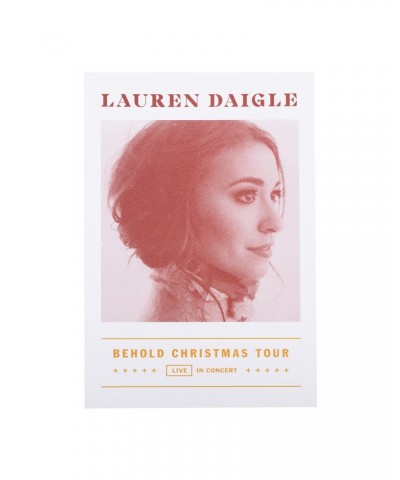 Lauren Daigle Behold Poster $5.66 Decor