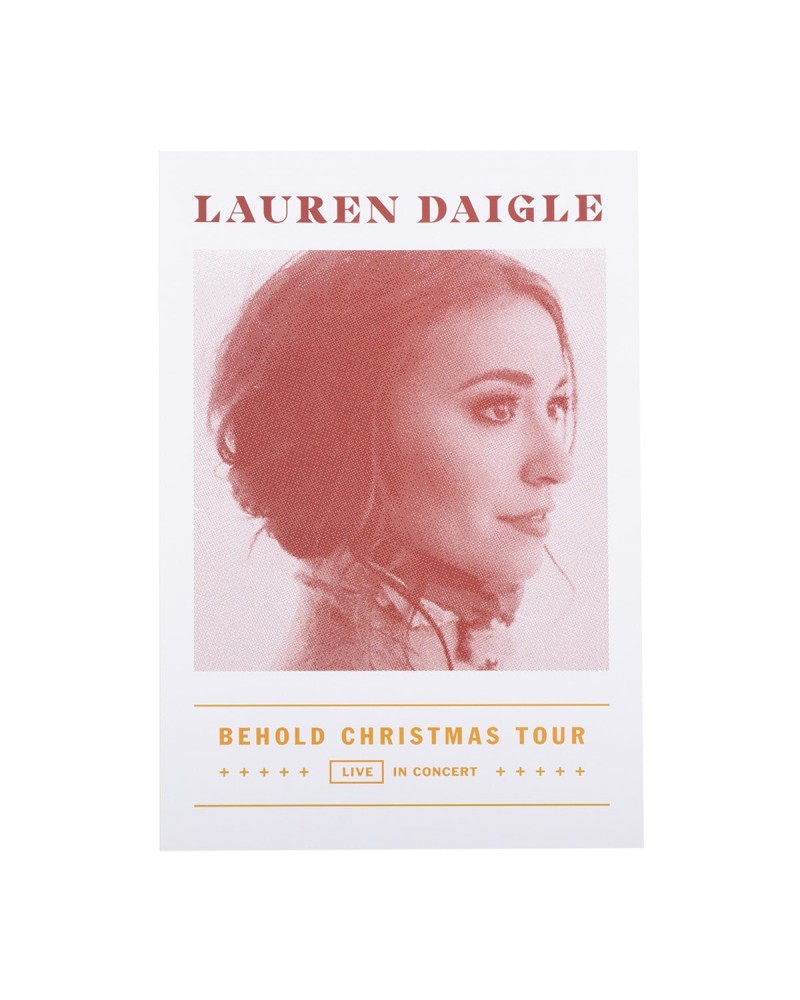 Lauren Daigle Behold Poster $5.66 Decor