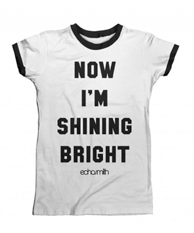 Echosmith Shining Bright Women's Ringer T-Shirt $12.25 Shirts