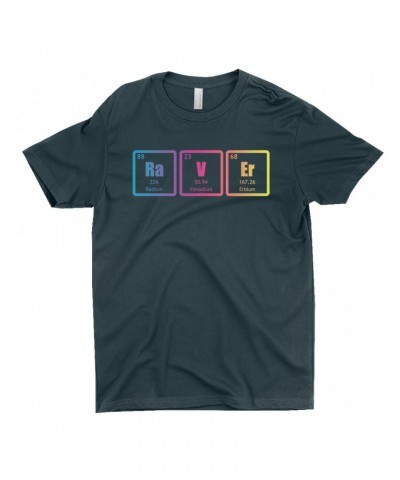 Music Life T-Shirt | Raver Periodic Table Ombre Design Shirt $7.55 Shirts