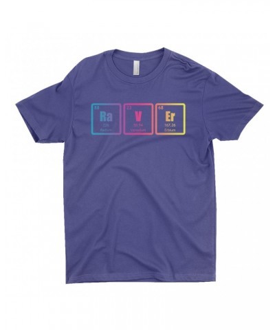 Music Life T-Shirt | Raver Periodic Table Ombre Design Shirt $7.55 Shirts