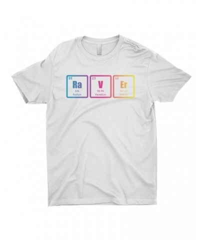 Music Life T-Shirt | Raver Periodic Table Ombre Design Shirt $7.55 Shirts