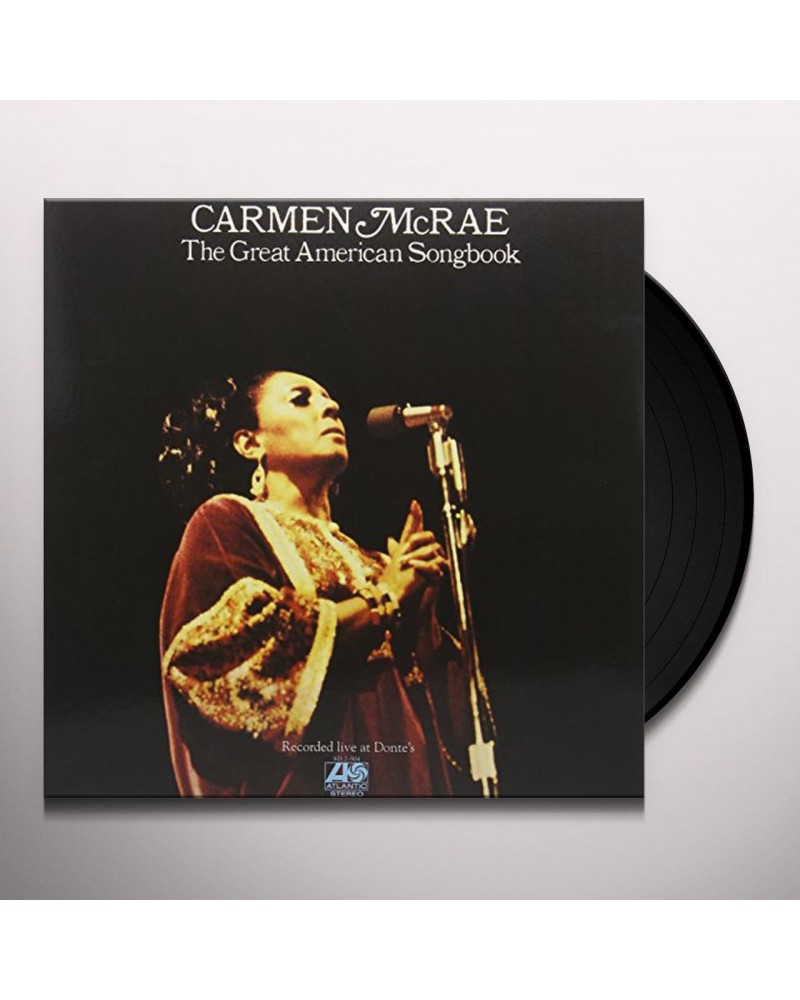 Carmen McRae GREAT AMERICAN SONGBOOK Vinyl Record $14.48 Vinyl