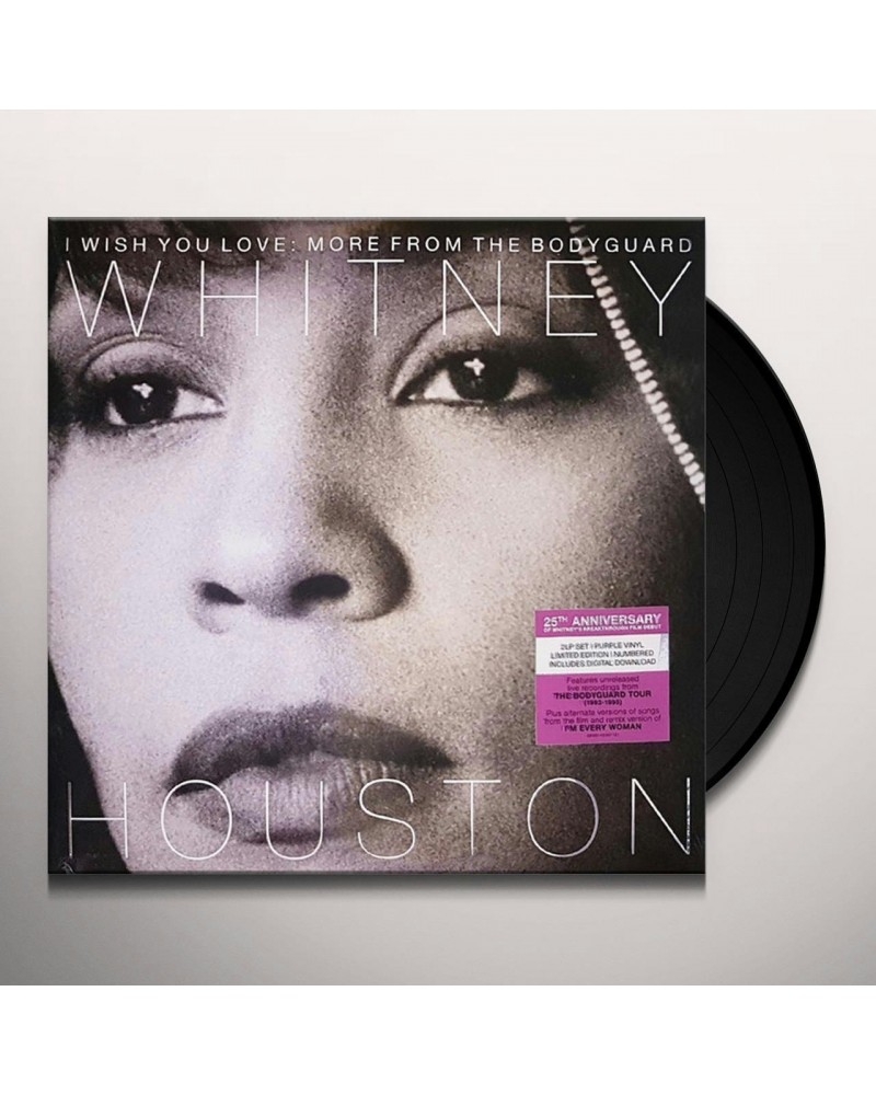 Whitney Houston I Wish You Love: More From The Bodyguard Vinyl Record $6.64 Vinyl