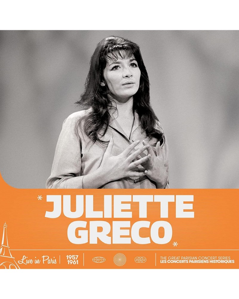 Juliette Gréco Live In Paris Vinyl Record $9.55 Vinyl