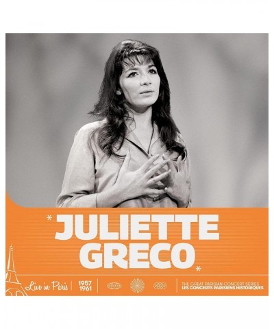 Juliette Gréco Live In Paris Vinyl Record $9.55 Vinyl