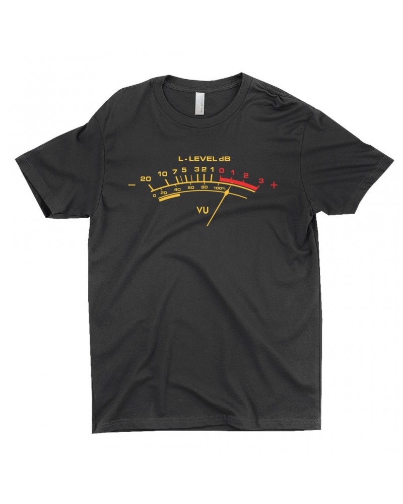 Music Life T-Shirt | VU Audio Meter Shirt $7.19 Shirts