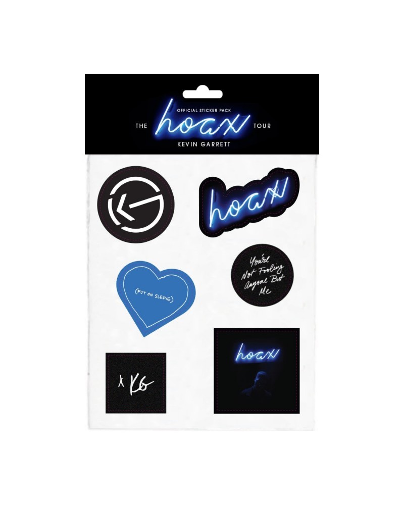 Kevin Garrett Hoax Sticker Pack $11.35 Clothes