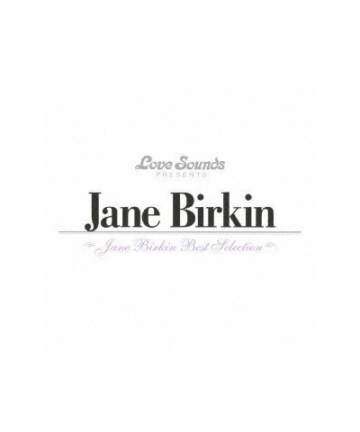 Jane Birkin BEST SELECTION CD $20.87 CD