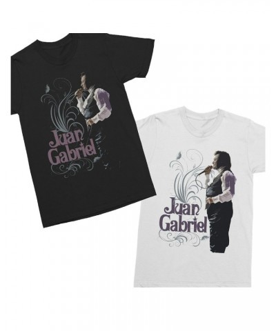 Juan Gabriel Live Flourish Black T-shirt $8.00 Shirts