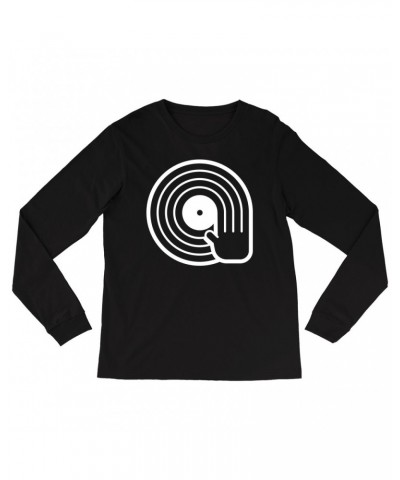 Music Life Long Sleeve Shirt | DJ Spinning Vinyl Shirt $4.13 Shirts