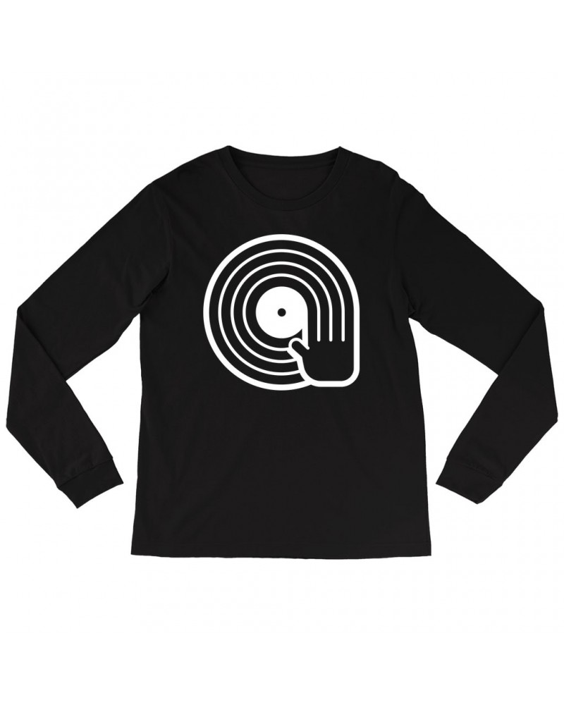 Music Life Long Sleeve Shirt | DJ Spinning Vinyl Shirt $4.13 Shirts