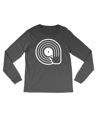 Music Life Long Sleeve Shirt | DJ Spinning Vinyl Shirt $4.13 Shirts