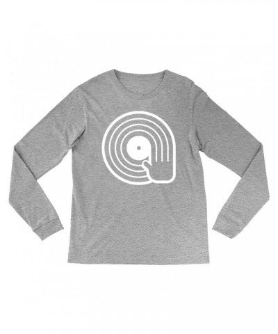 Music Life Long Sleeve Shirt | DJ Spinning Vinyl Shirt $4.13 Shirts