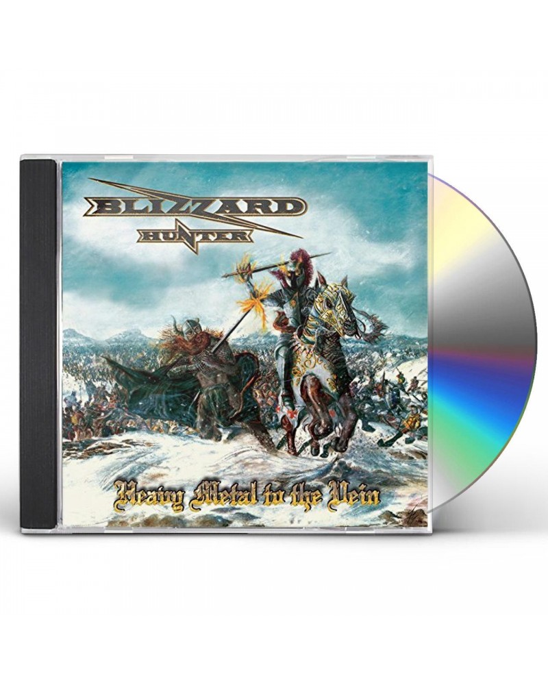 Blizzard Hunter HEAVY METAL TO THE VEIN CD $13.53 CD