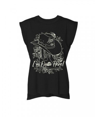 Shania Twain I'm Outta Here Women's Black Tank $10.57 Shirts