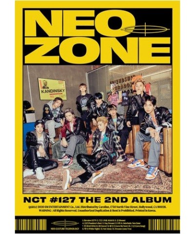 NCT 127 NEO ZONE (2ND ALBUM) (N VER.) CD $12.99 CD