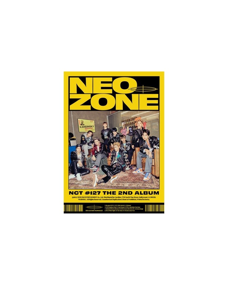 NCT 127 NEO ZONE (2ND ALBUM) (N VER.) CD $12.99 CD