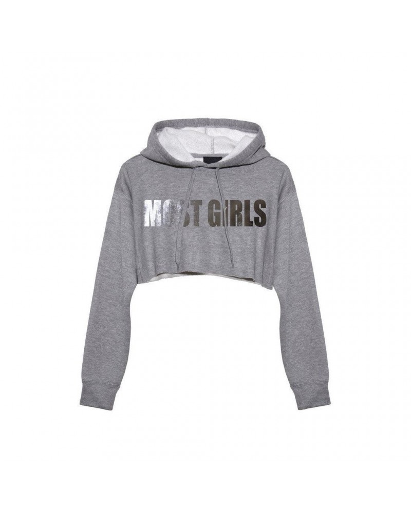 Hailee Steinfeld Most Girls Grey Hoodie $6.49 Sweatshirts