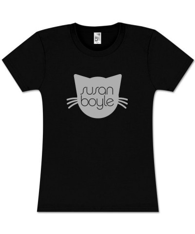 Susan Boyle Pebbles Black Missy T-Shirt $7.73 Shirts