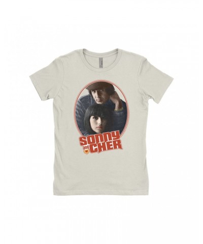 Sonny & Cher Ladies' Boyfriend T-Shirt | Retro Design Shirt $8.24 Shirts