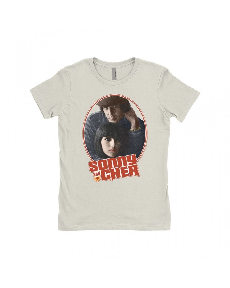 Sonny & Cher Ladies' Boyfriend T-Shirt | Retro Design Shirt $8.24 Shirts